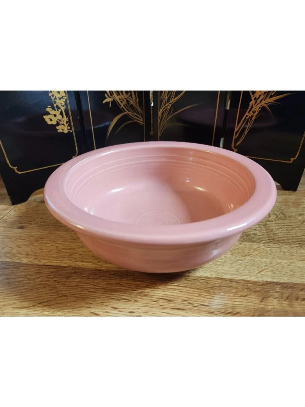 Fiestaware Rose Pink Large Bowl 8.25